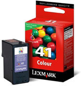 Lexmark #41 Color Return Program Print Cartridge (18Y0141E) Lexmark #41 Color Return Program Print Cartridge (18Y0141E)